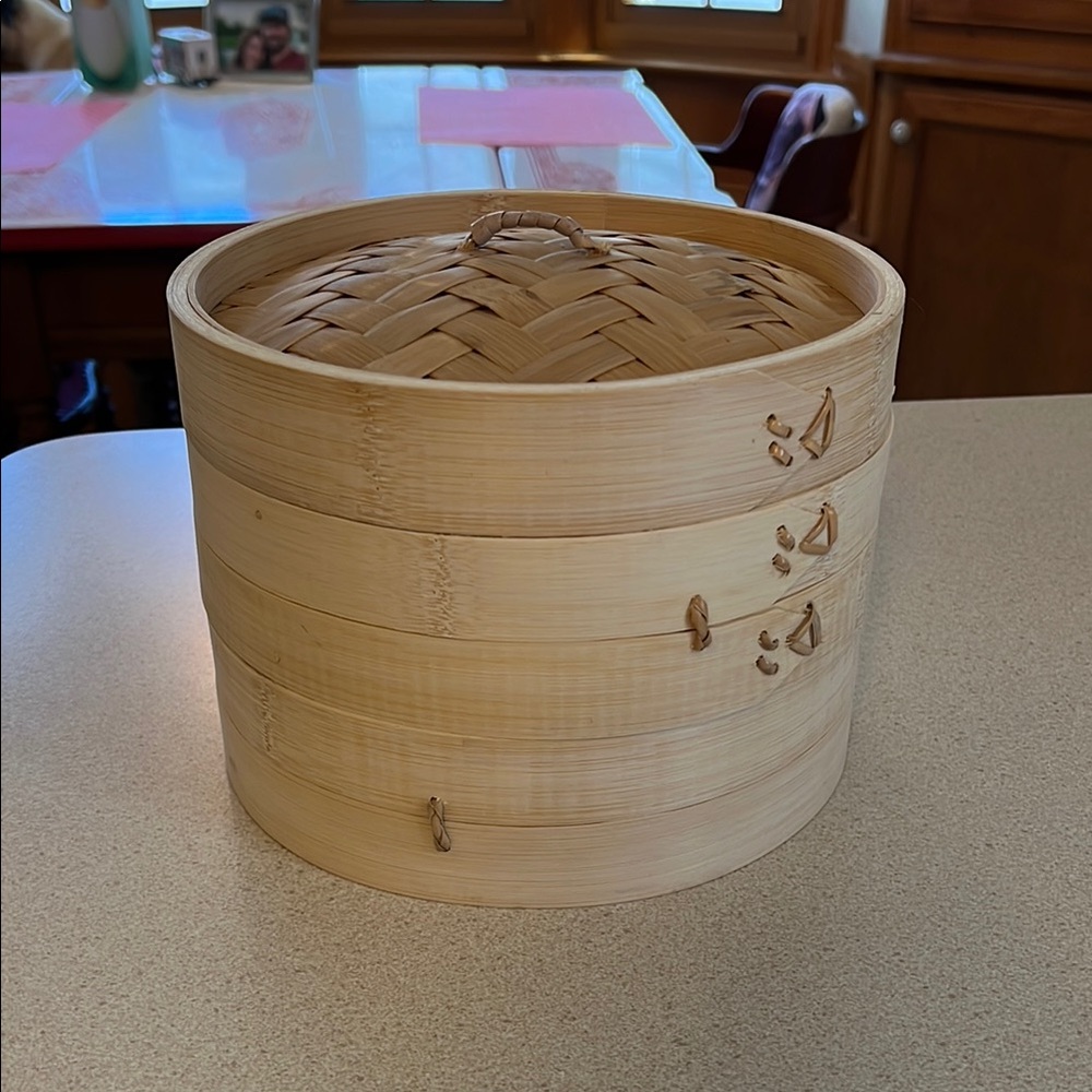 Natural Bamboo Steamer Basket